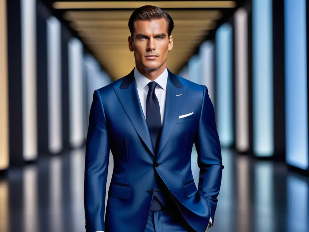 Tendencias moda masculina elegante: Armani encarna la revolución de la elegancia en la moda masculina