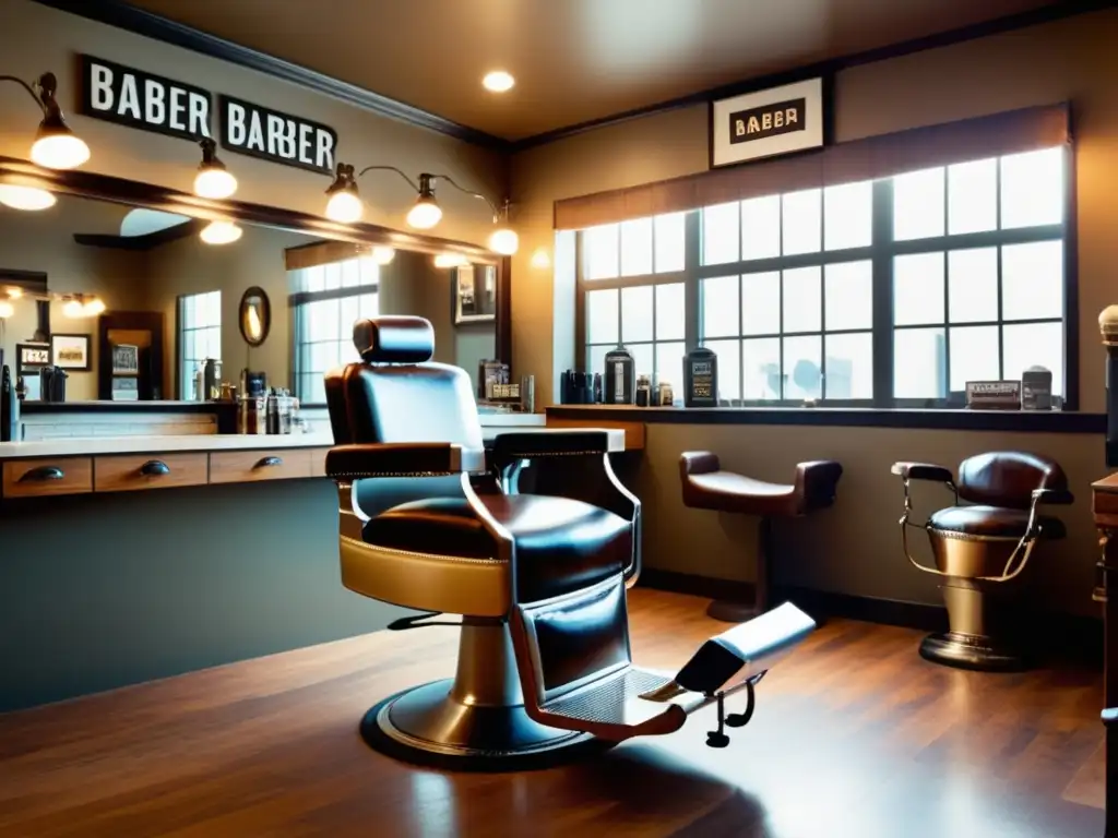 Barbería clásica Siglo XXI: Renacimiento de encanto vintage y estética moderna