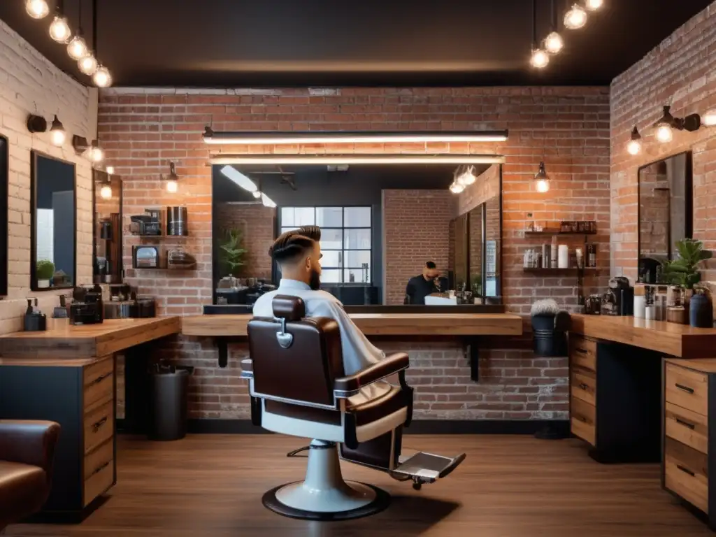 Tendencias de barbería en América Latina: Barbería moderna con estilo, ambiente acogedor y expertos barberos