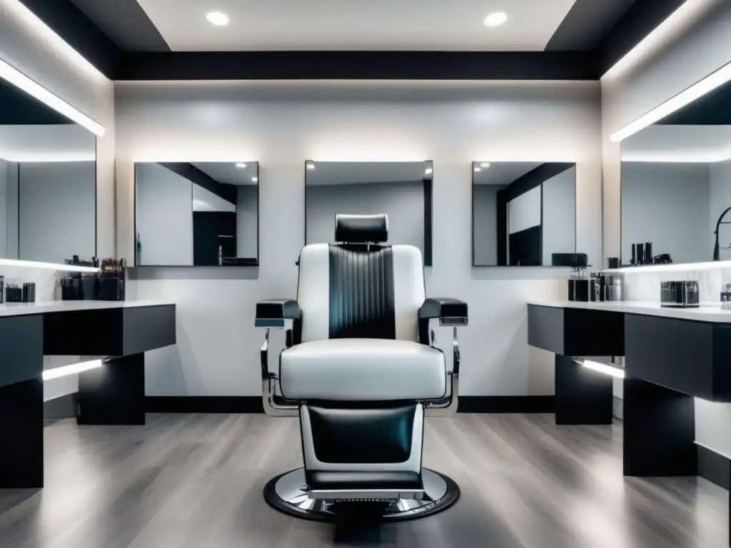 Barbería masculina: Evolución de un moderno y elegante salón con un ambiente profesional y atención meticulosa