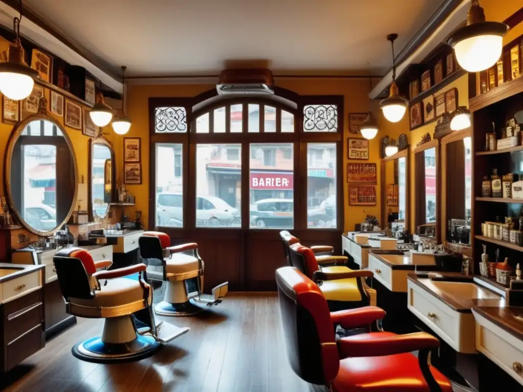 Barbería tradicional en Estambul: Tendencias y ambiente histórico