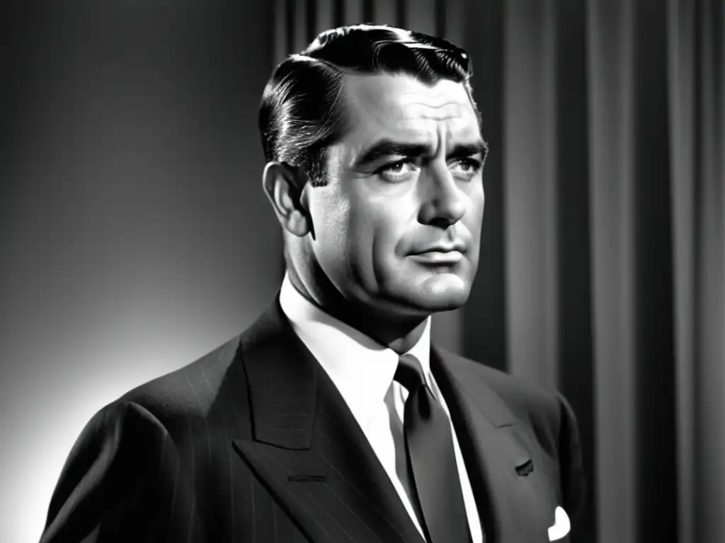 Estilo inconfundible de Cary Grant en una imagen ultradetallada de 8k