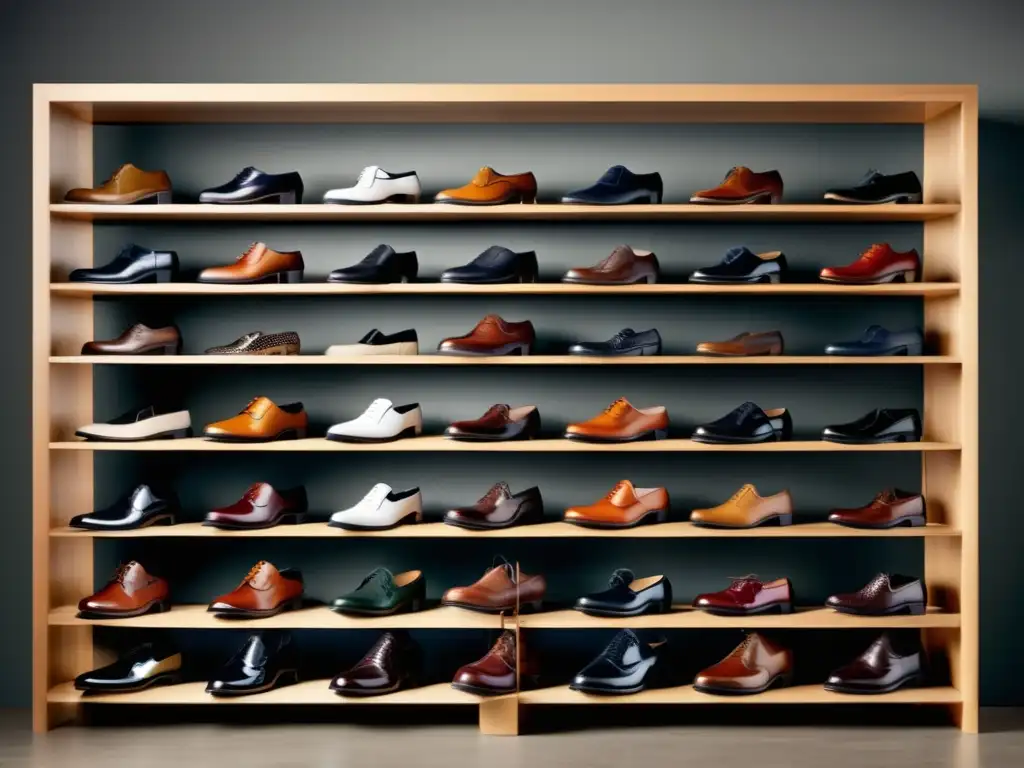 Colección de zapatos masculinos: evolución del estilo en calzado