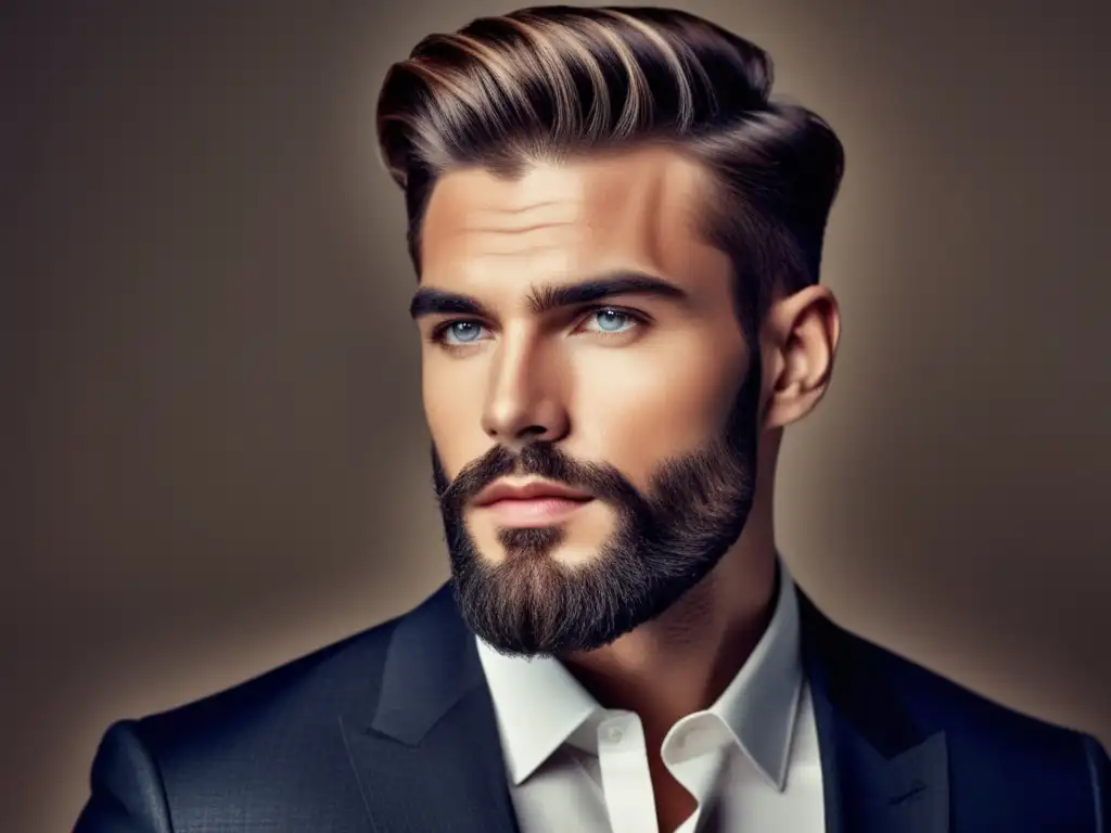 Corte de pelo rejuvenecedor para hombre con estilo moderno