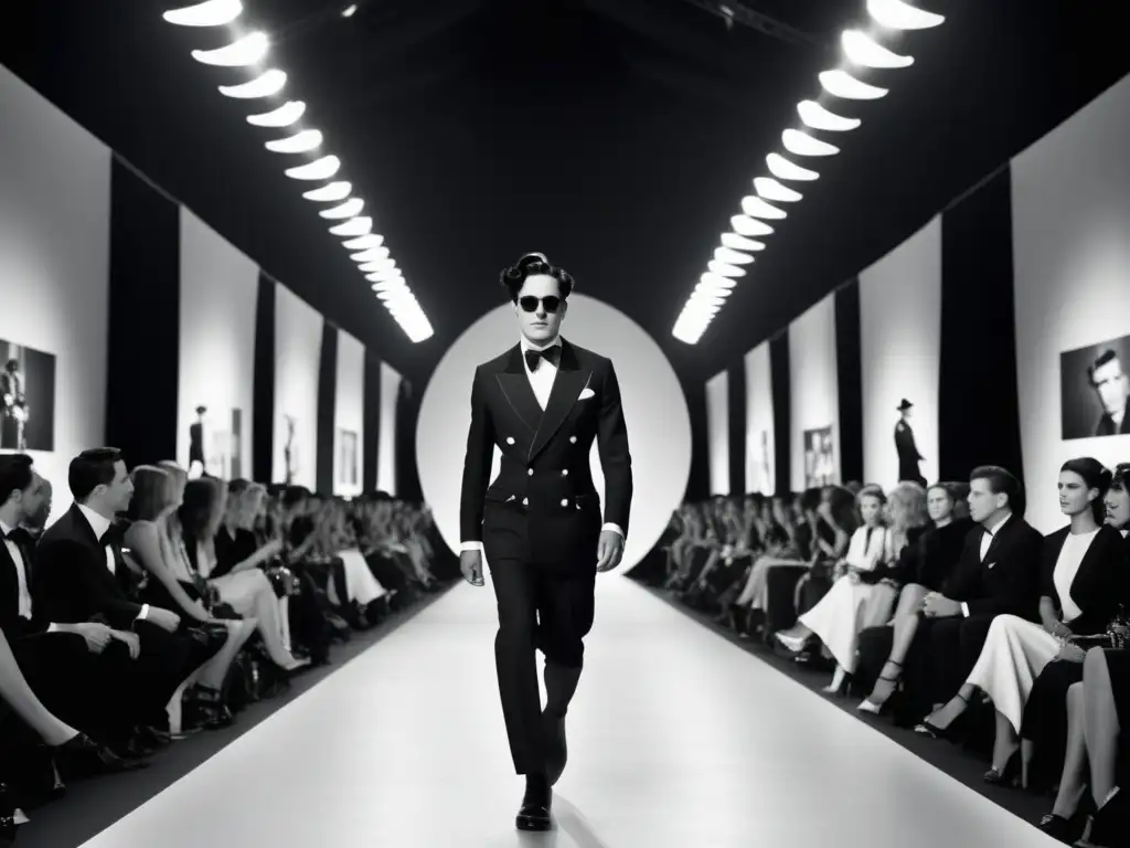 Tendencias moda masculina Charles Chaplin: Desfile de moda elegante y atemporal con influencia cinematográfica