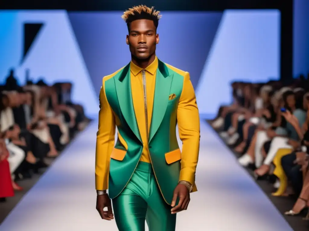 Pasarela moda masculina: modelo destaca tendencias y cautiva público internacional