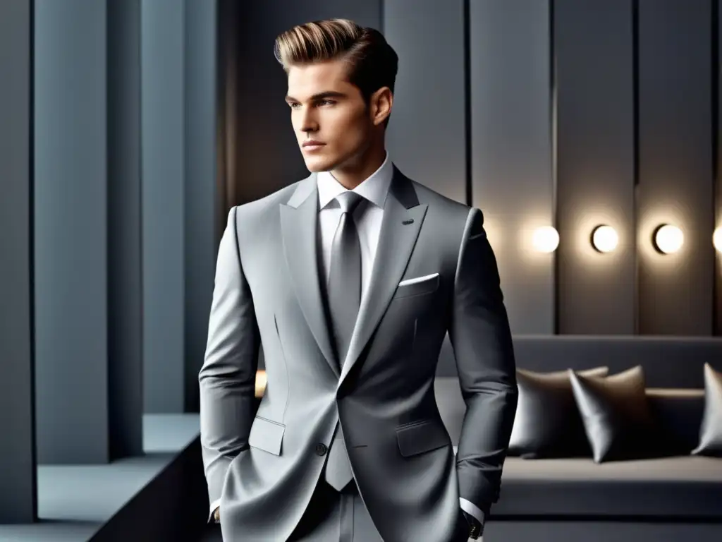 Influencia del color gris en moda masculina: Elegancia, sofisticación y profesionalismo en un traje a medida