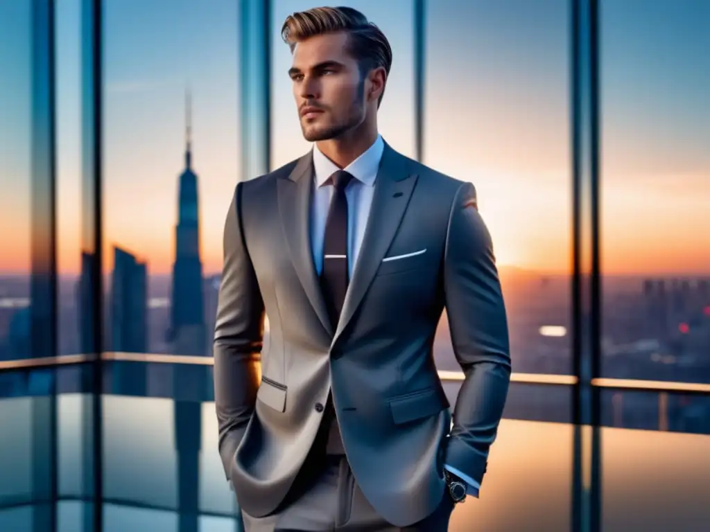 Tendencias moda masculina redefiniendo elegancia -