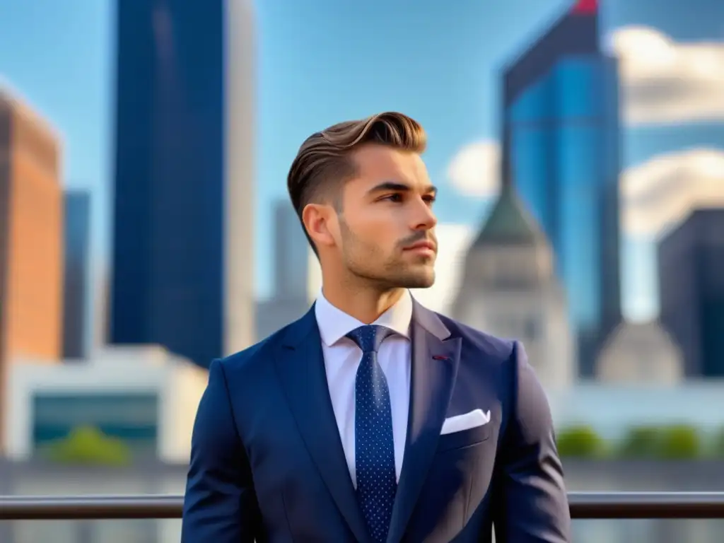 Hombre elegante muestra estilo urbano - Consejos para reflejar tu estilo en fotos