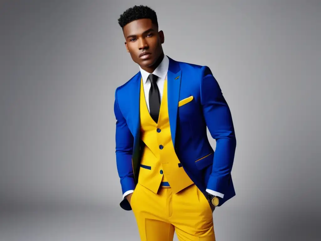 Moda masculina: Importancia de colores vivos en atuendo elegante