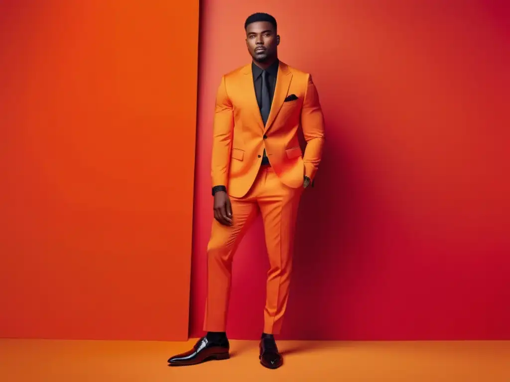 Moda masculina: Beneficios del color naranja, estilo y elegancia