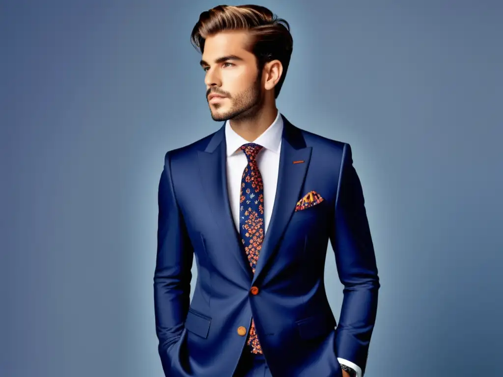 Hombre elegante mezclando estilos de moda masculina