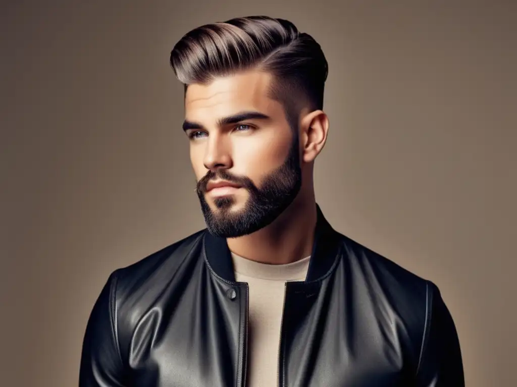 Corte de pelo bajo mantenimiento hombre con estilo moderno y profesional