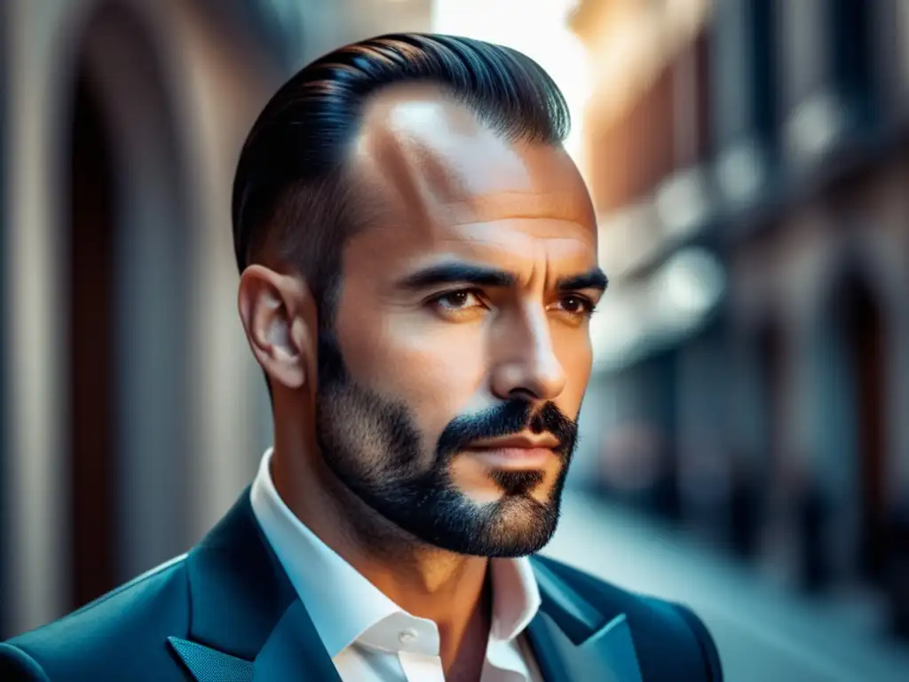 Cortes de pelo hombres con entradas: estilo elegante