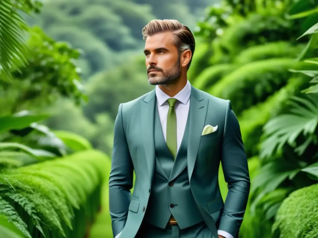 Moda sostenible para hombres: elegancia, conciencia ambiental y responsabilidad social