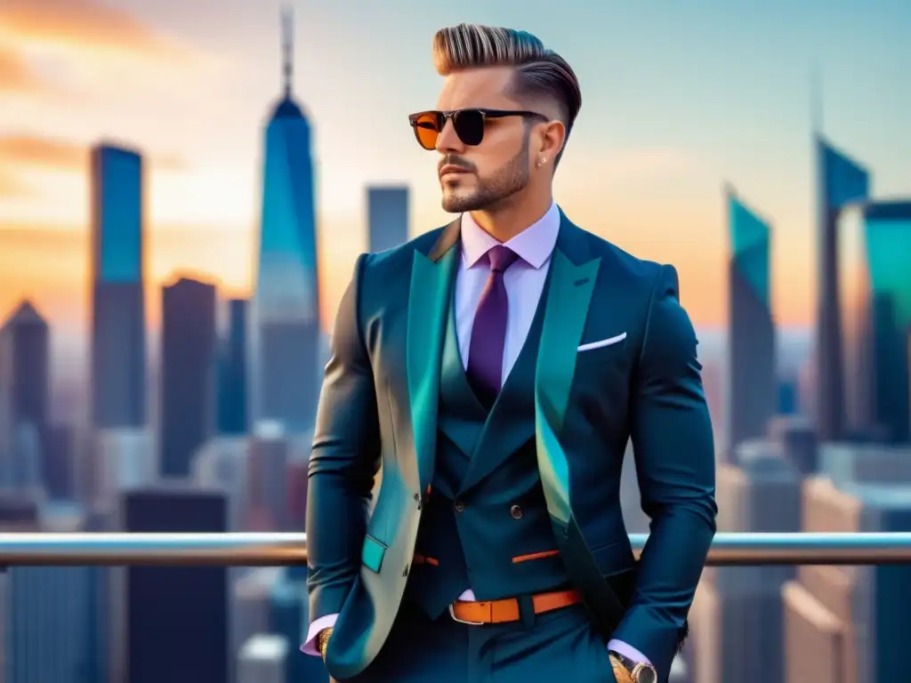 Hombre urbano elegante, guía de estilo para hombres elegantes