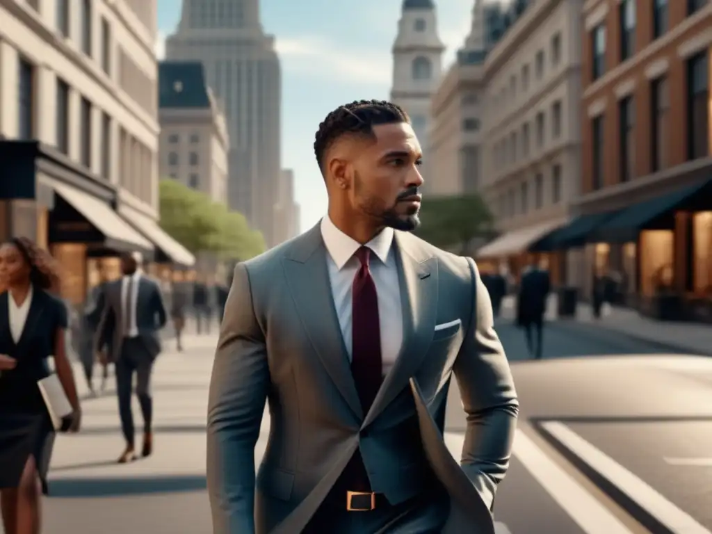 Hombre elegante en una calle urbana, guía fotografiar estilo personal hombres