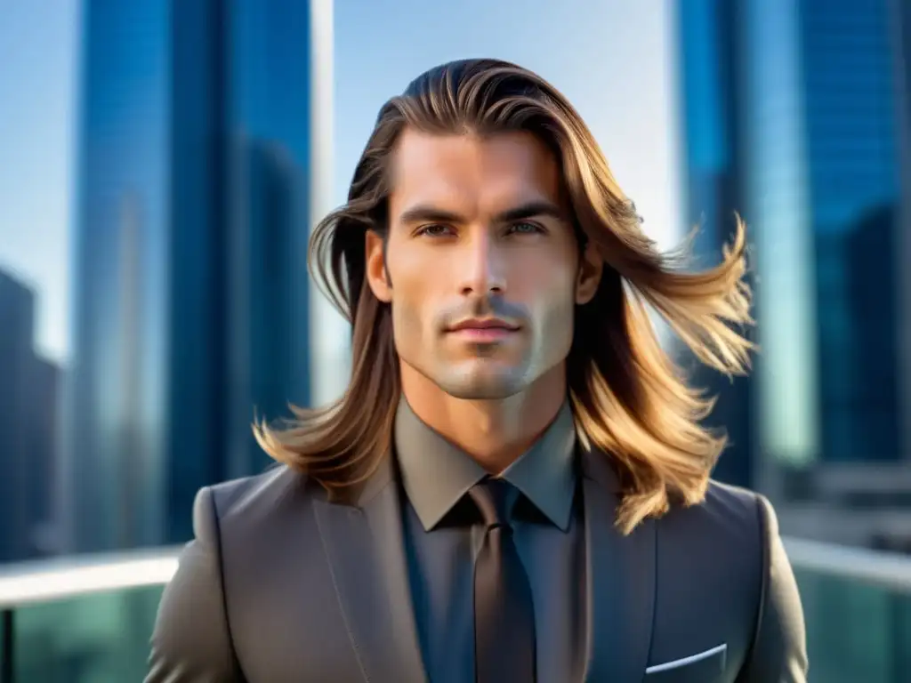 Hombre con pelo largo: tendencias modernas