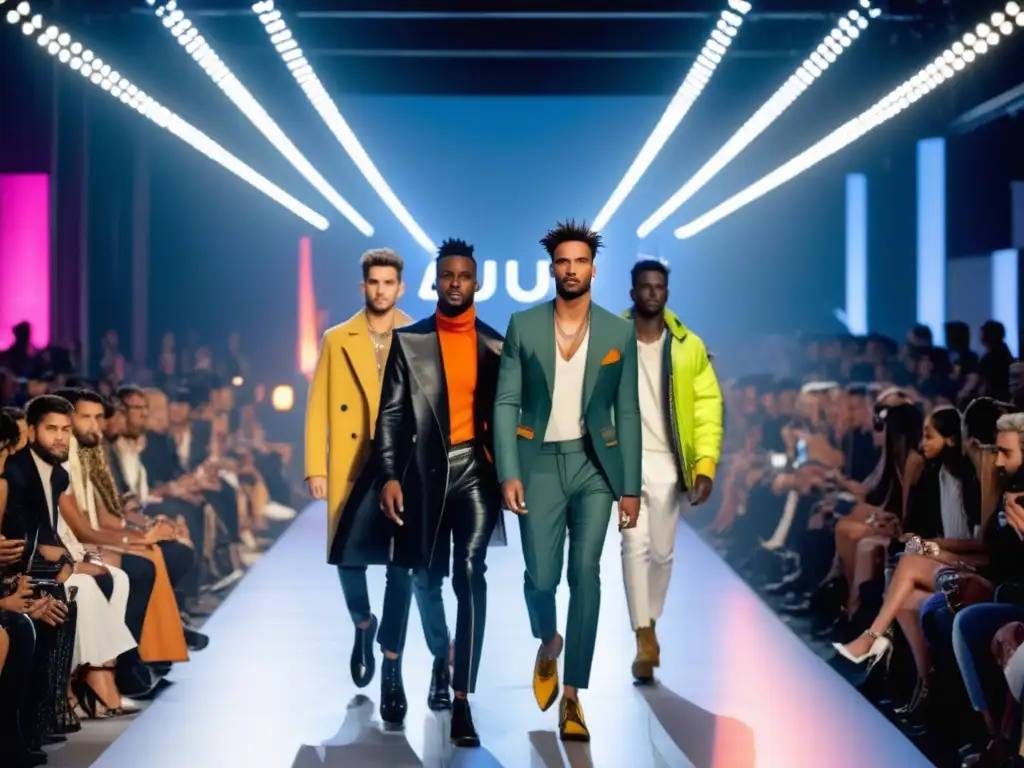 Desfile de moda: Estilos locales en moda masculina