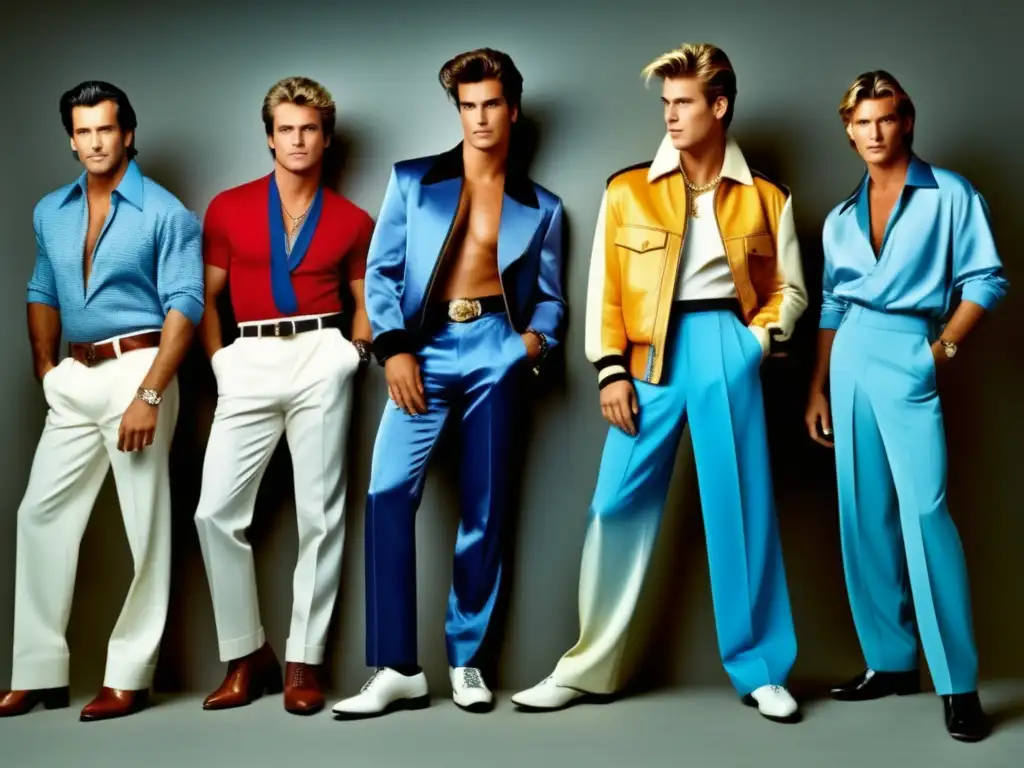 Influencia de la publicidad en moda masculina desde los 80s hasta los 2000s