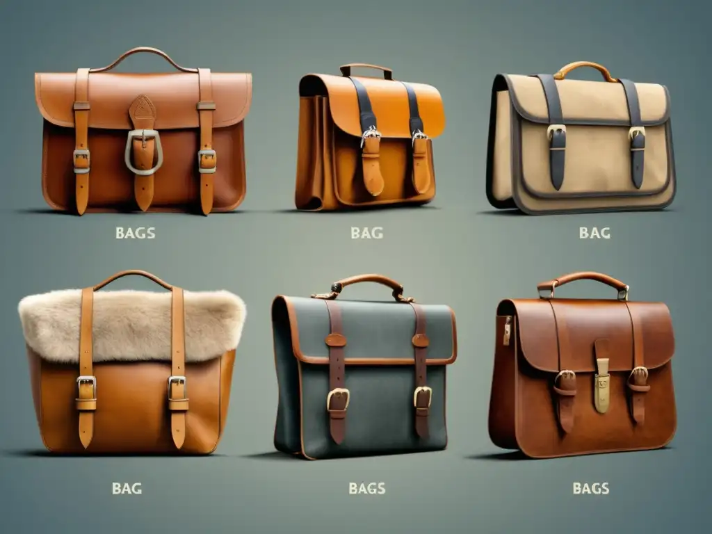 Evolución bolsos hombre: caveman, knight, siglo XIX, moderno