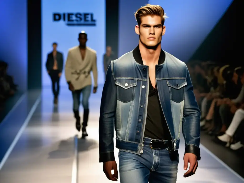 Moda masculina Diesel: Evolución innovadora y estilo vanguardista