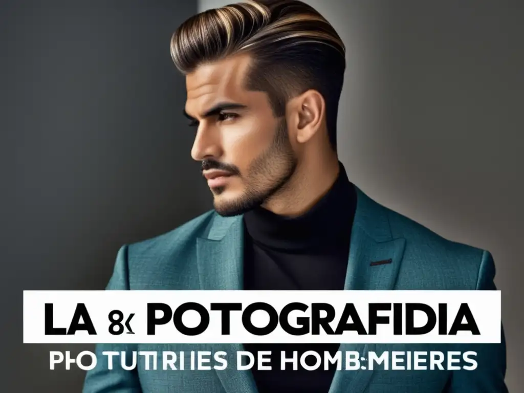 Fotografía de moda hombre: técnicas para resaltar masculinidad en imagen de modelo elegante