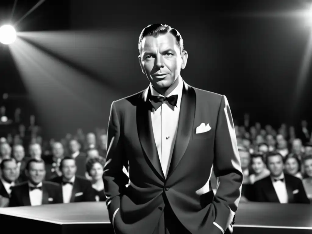 Moda masculina influencia Frank Sinatra en escena clásica -