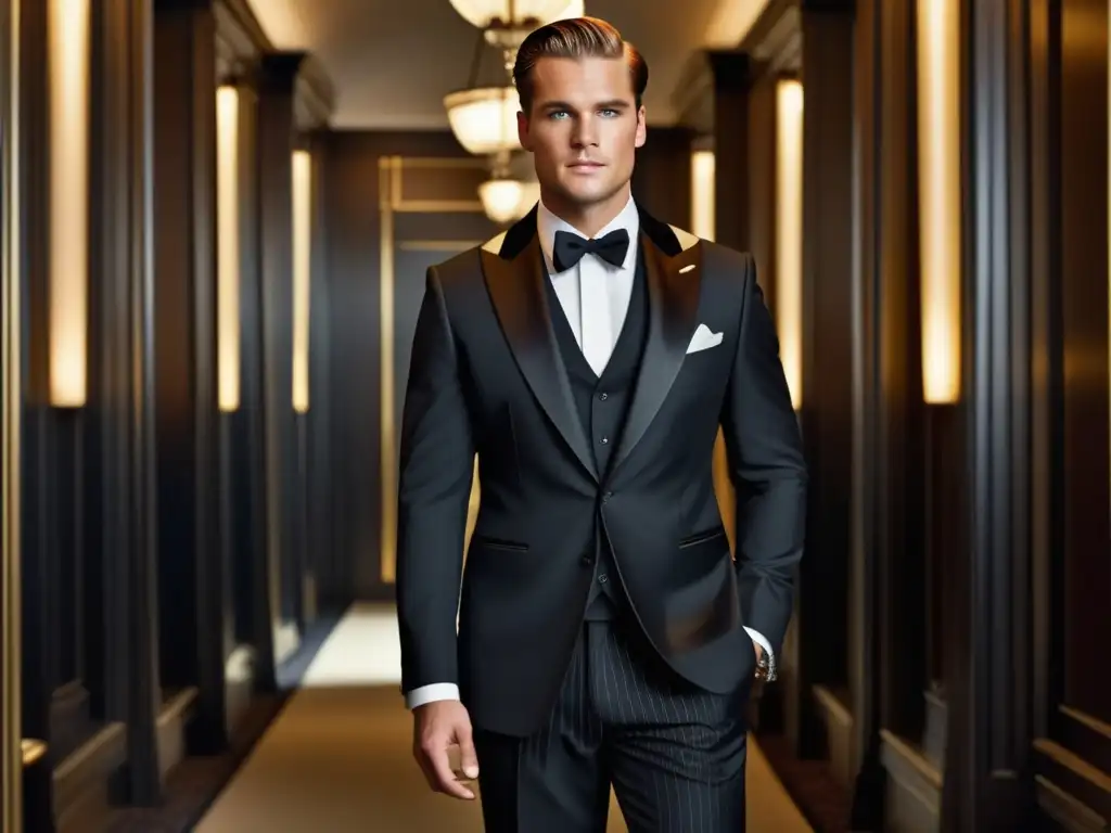 Tendencias moda masculina Ralph Lauren: Imagen elegante y sofisticada de una inspiración en 