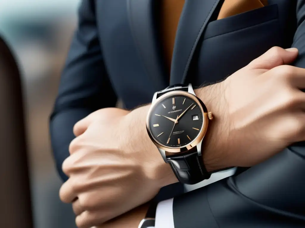 Reloj elegante y atuendo: Trucos de estilo para hombres