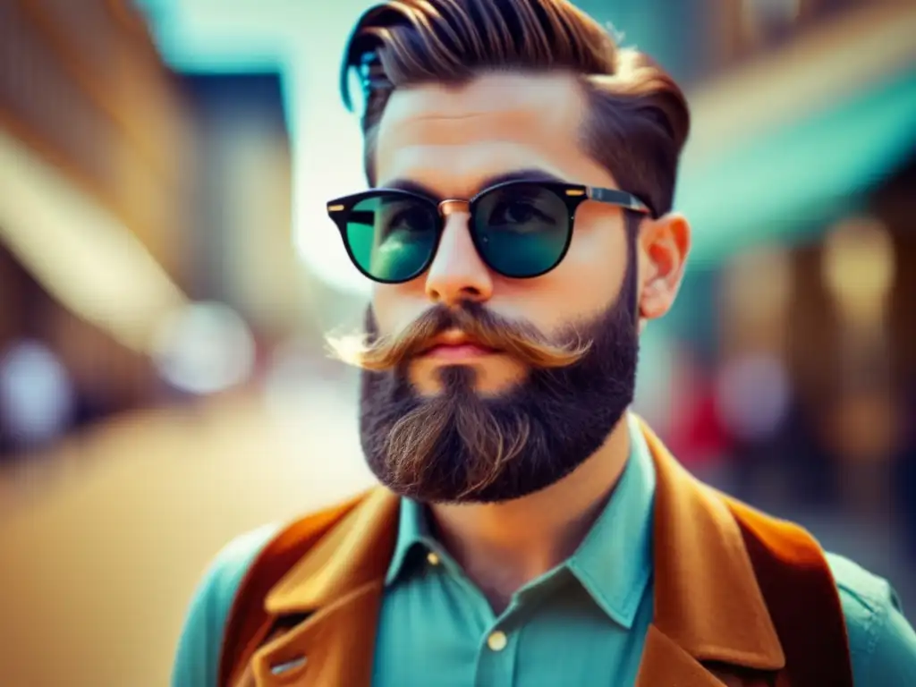 Hipster con gafas vintage y estilo retro - Accesorios imprescindibles para hipster moderno