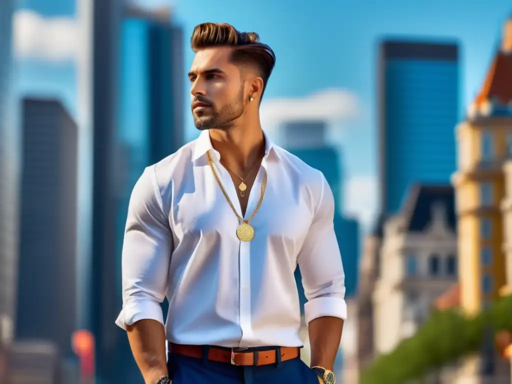 Collares masculinos tendencias moda