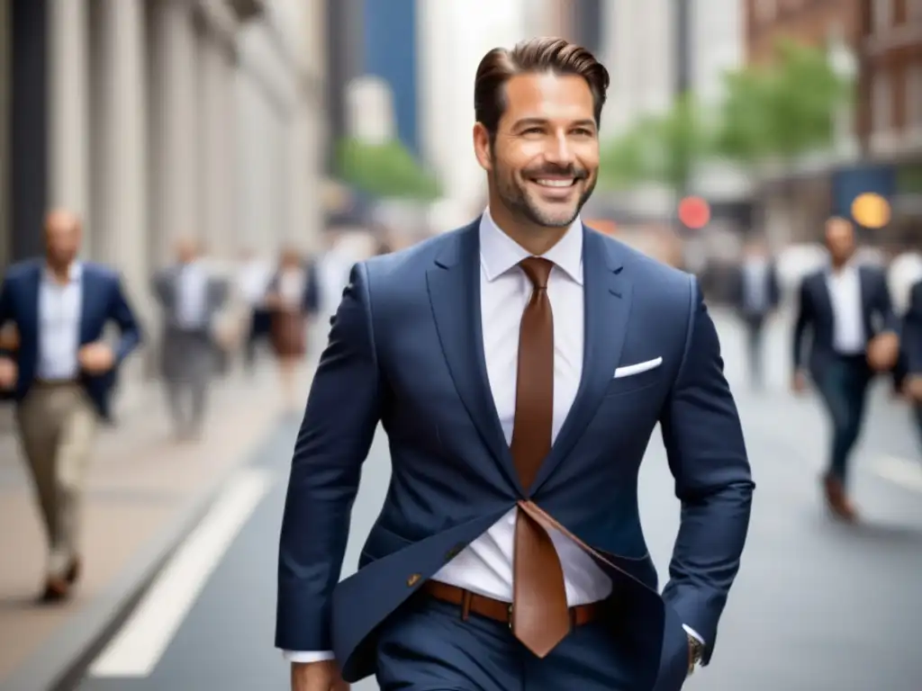 Hombre elegante en la ciudad: Importancia del estilo masculino en la autoestima