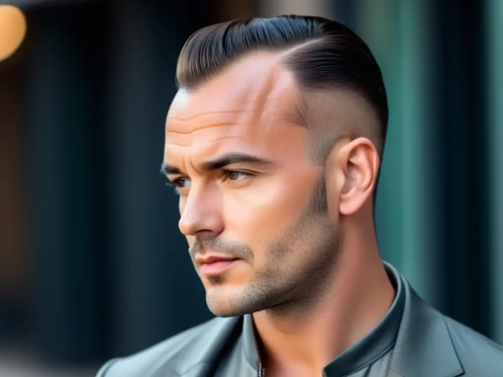 Peinados para hombres con calvicie incipiente: corte degradado con estilo, confianza y elegancia