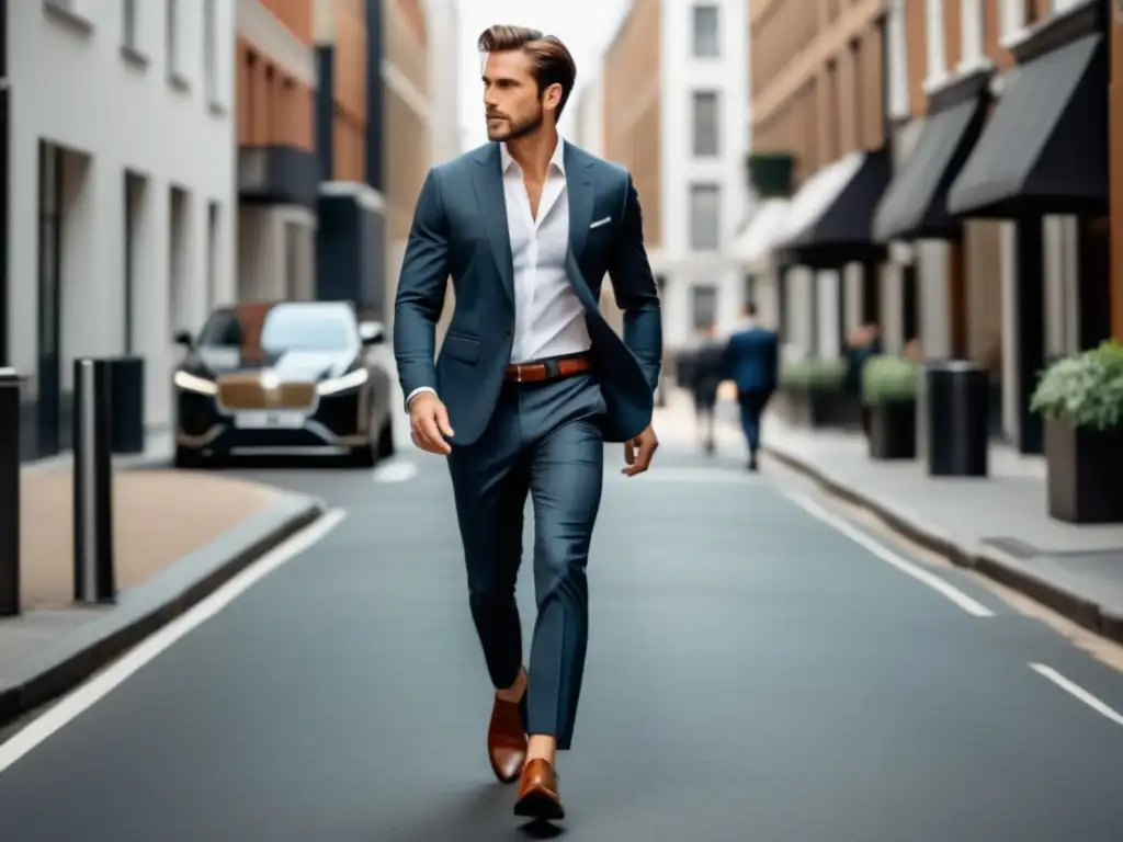 Hombre seguro con estilo urbano - Importancia del estilo en hombres