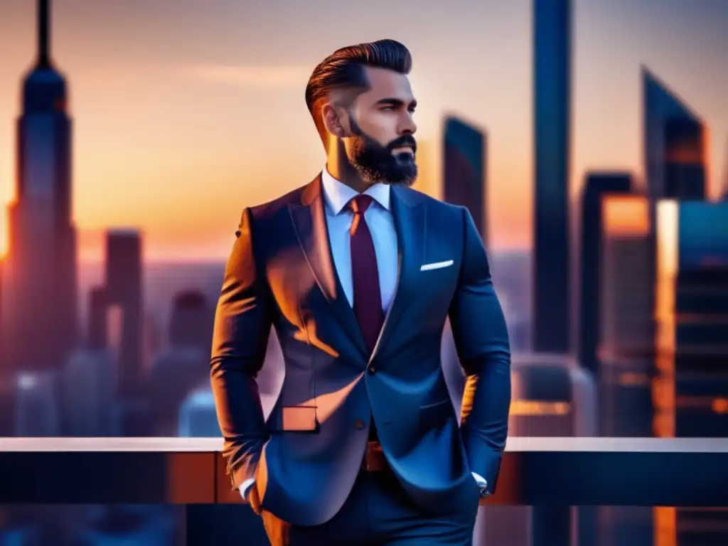 Hombre elegante en una ciudad vibrante: Guía de estilo urbano para hombres elegantes