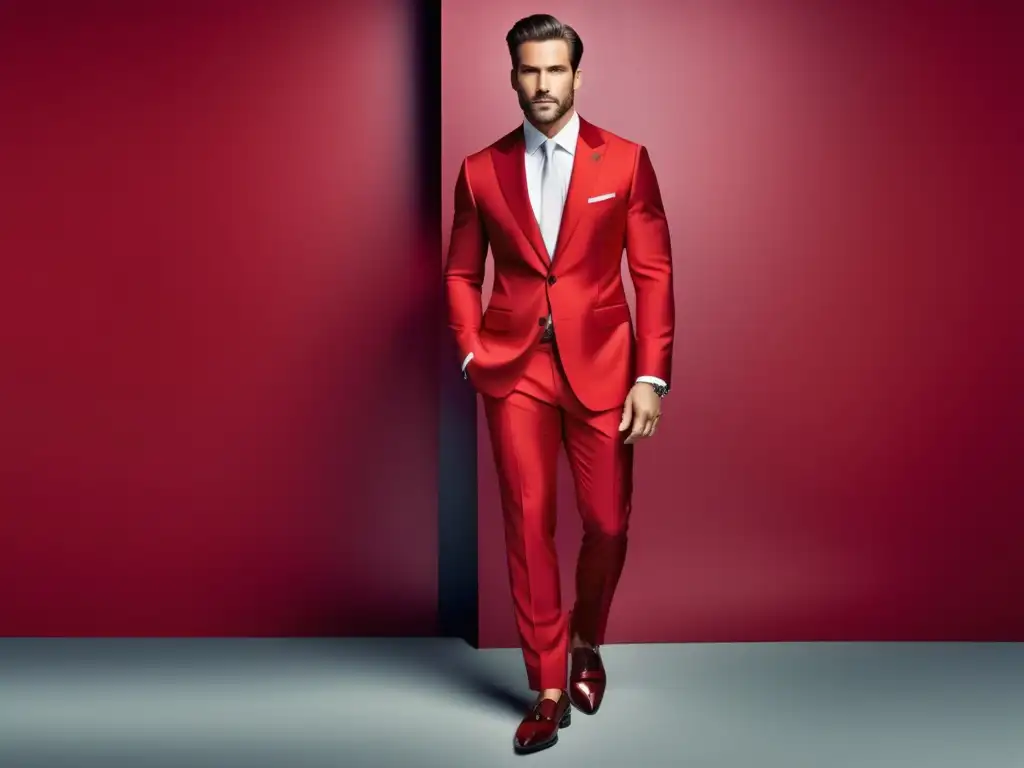 Atractivo masculino: Vestir de rojo