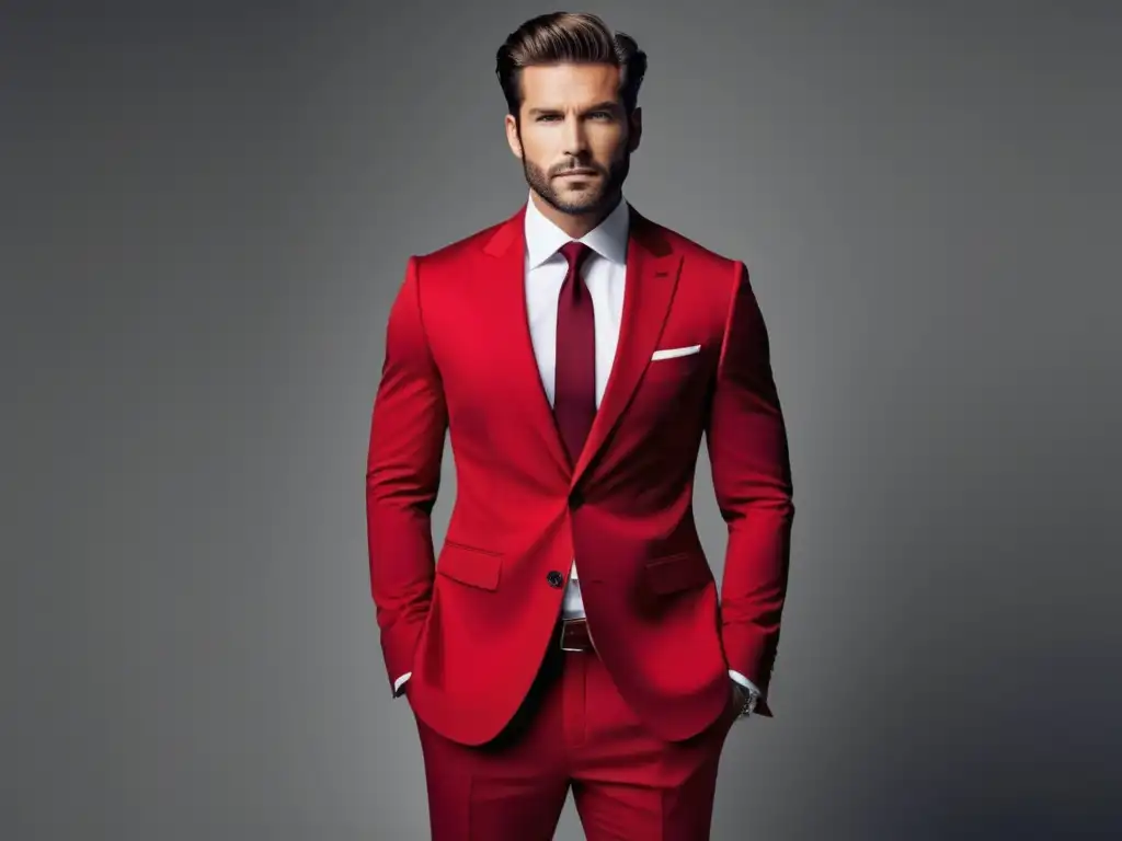 Atractivo masculino: Vestir de rojo con estilo y confianza