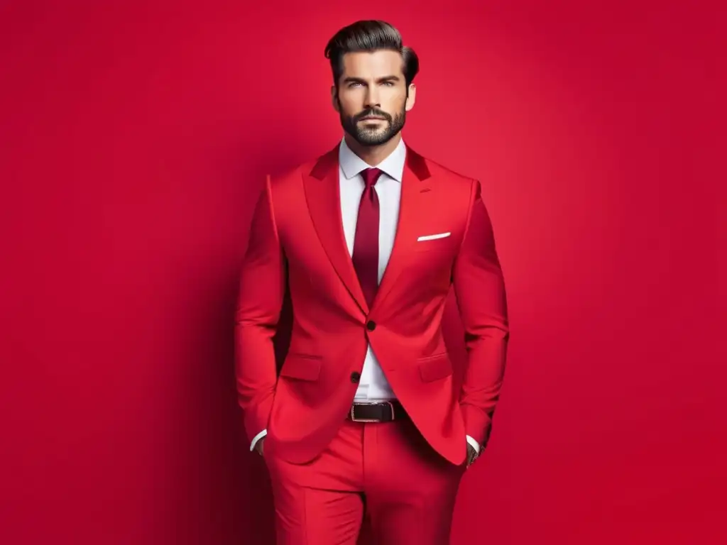 Atractivo masculino: Vestir de rojo