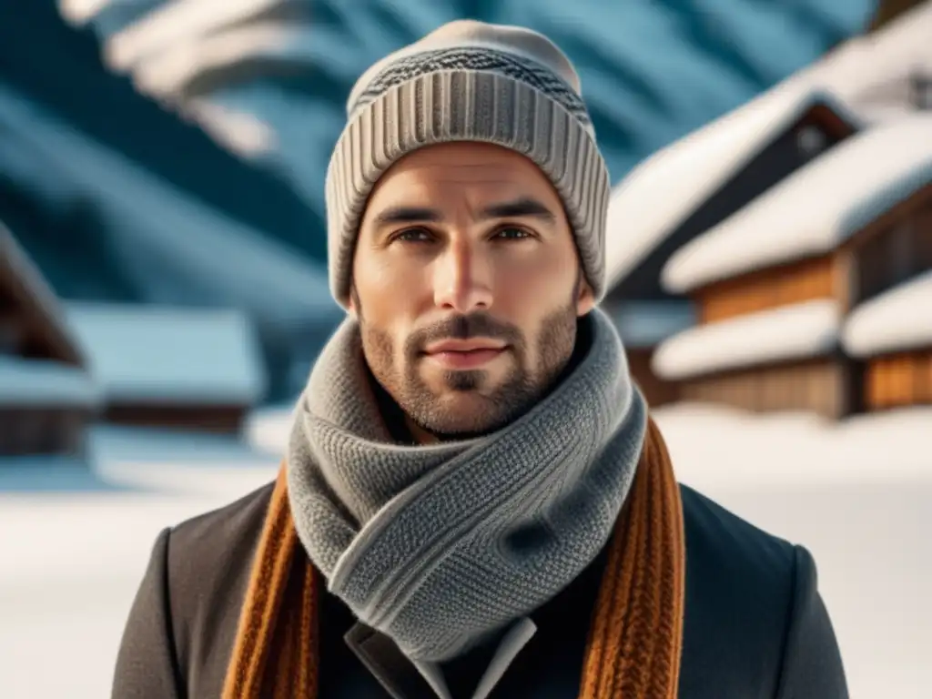 Beneficios de usar gorros y sombreros masculinos en invierno