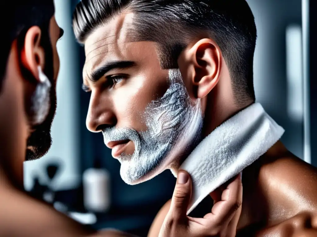 Guía para hombres con piel sensible: Preparación profesional del rostro para el afeitado