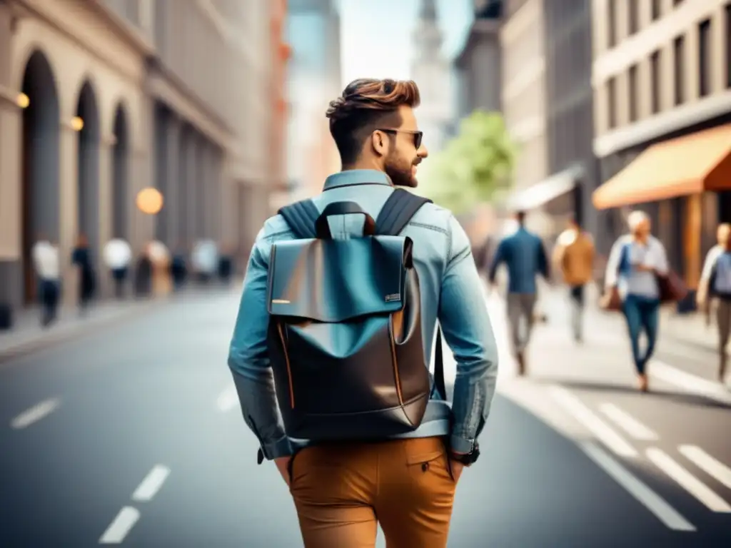 Mejor opción: Bolso de viaje o mochila para hombre moderno - Versatilidad y comodidad en la ciudad