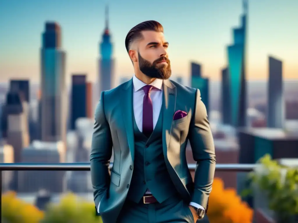 Hombre urbano con estilo: cuidado personal y moda