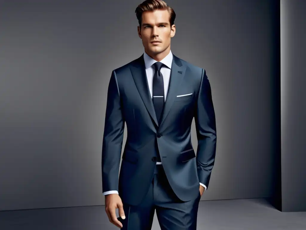 Traje Hugo Boss en 8k: look icónico, elegante y contemporáneo