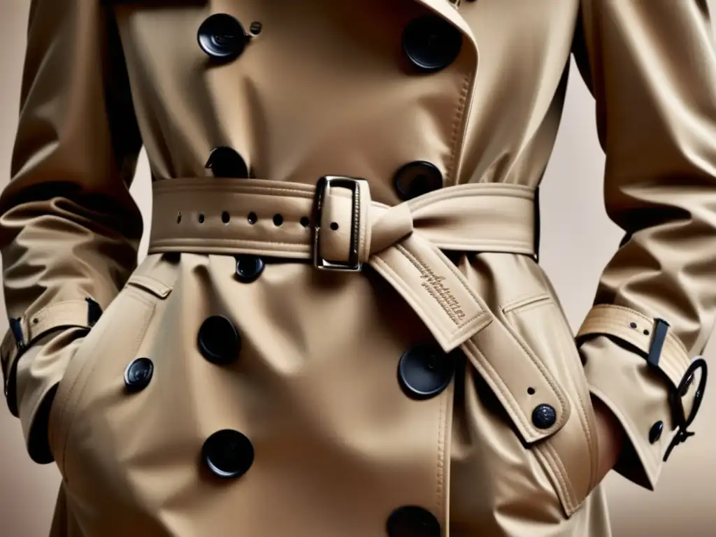 Trench coat Burberry: moda masculina icónica (110 caracteres)