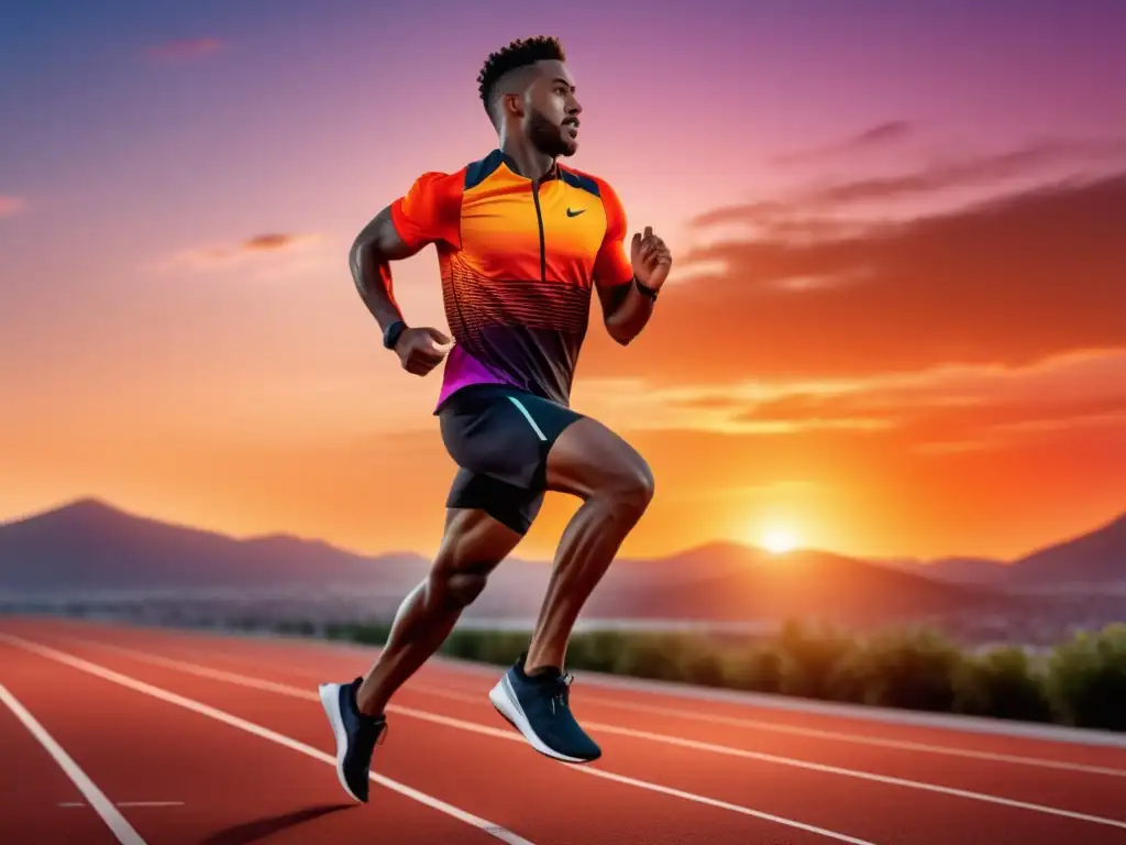 Hombre atleta en activewear de alto rendimiento destacando beneficios del activewear masculino en el rendimiento deportivo