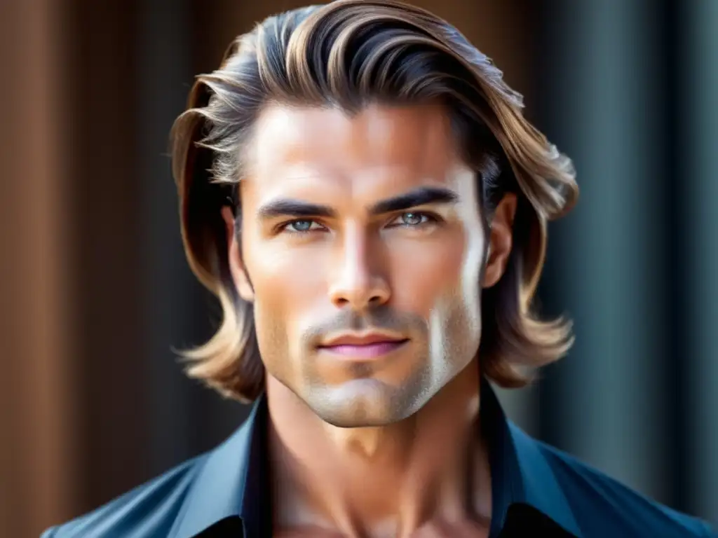 Hombre con cabello brillante y saludable - Consejos para tener cabello brillante y saludable