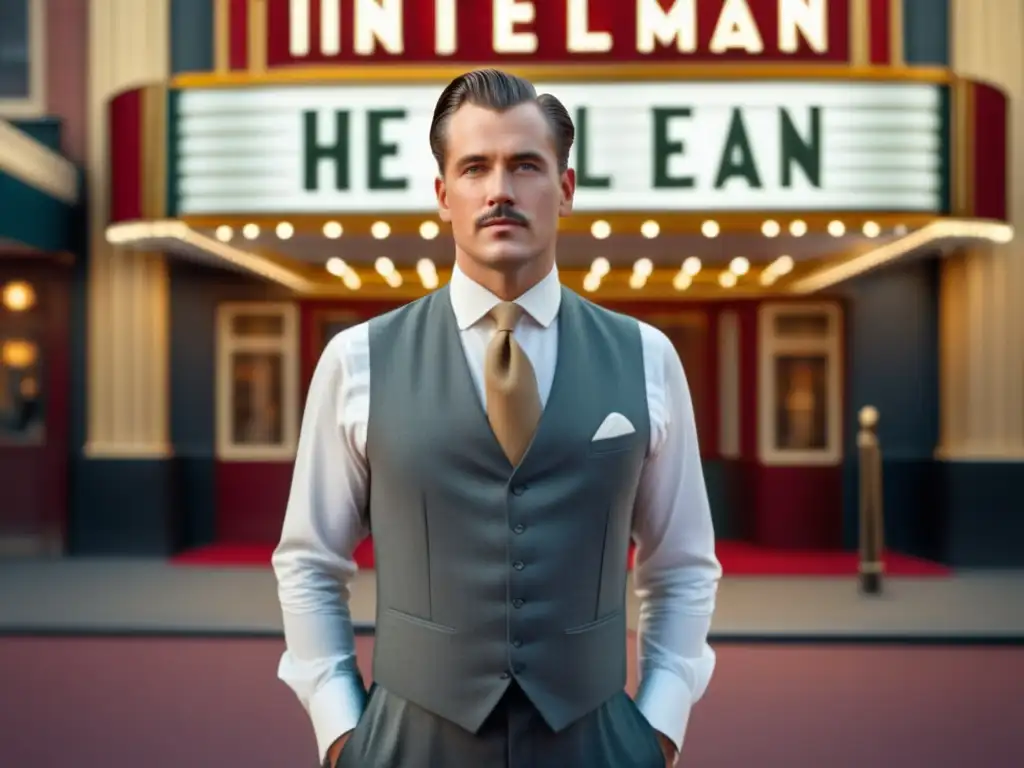 Moda masculina entreguerras: elegante caballero frente a cine clásico, tendencia influenciada por Hollywood