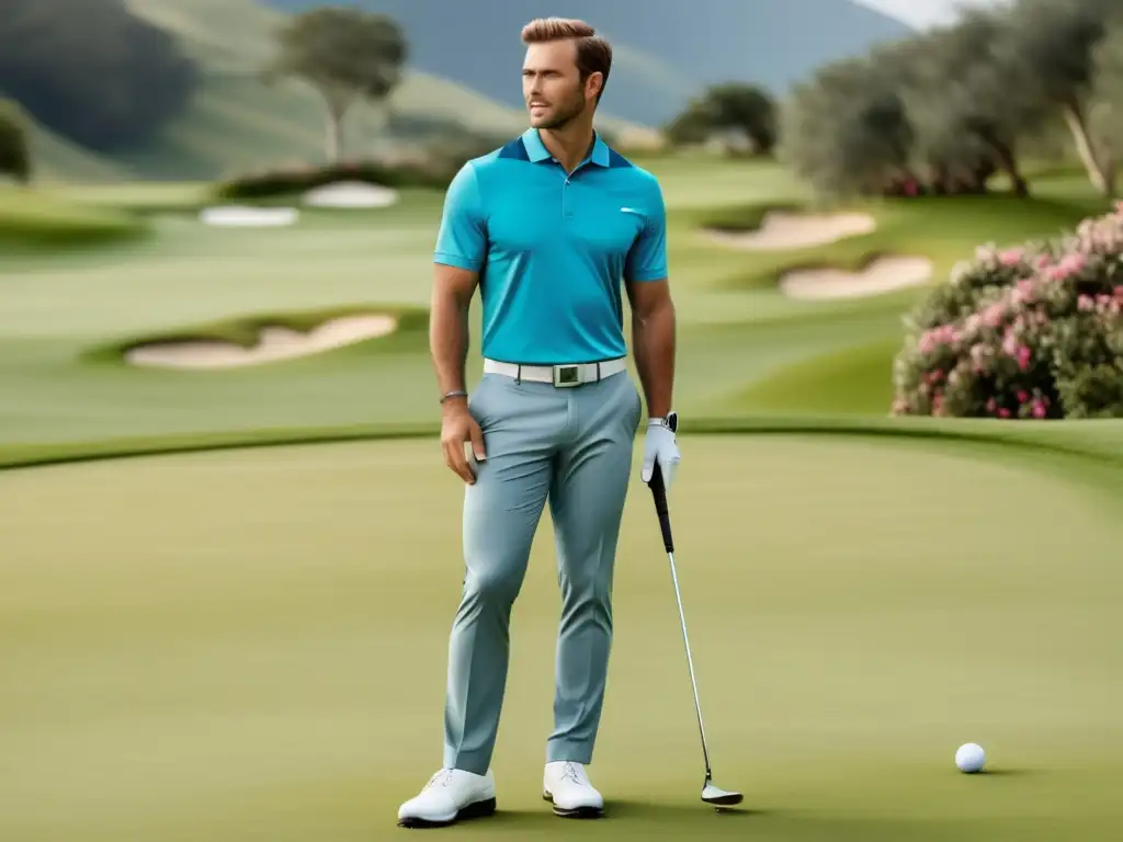 Ropa de golf para hombre elegante y funcional