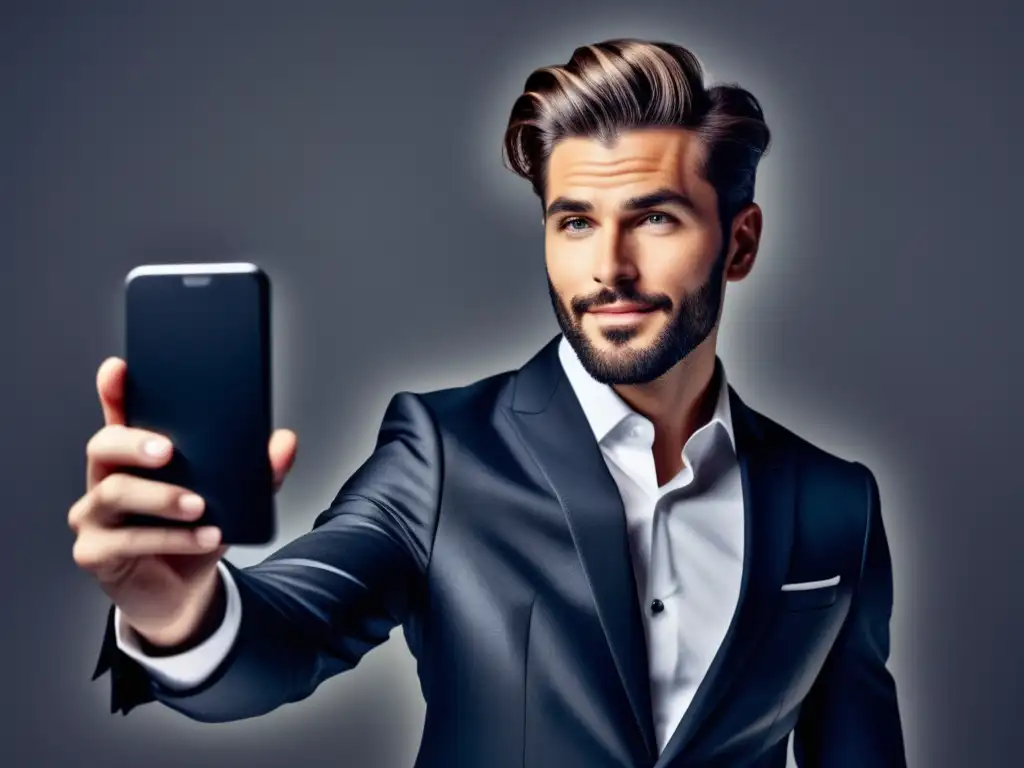 Capturando la elegancia masculina en la era digital